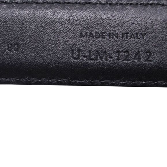 Celine Medium Triomphe Belt in Black Taurillon Leather - Picture 10 of 12